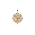 FAITH Petite Embellished Coin